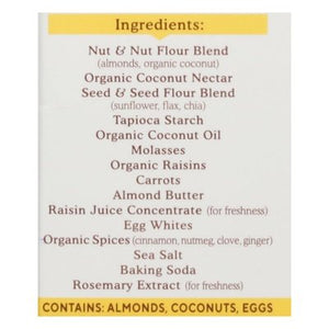 Simple Mills Bars Almond Flour Spiced Carrot Cake Soft Baked 6/5.99 OZ [UNFI #2456952] [ebt]