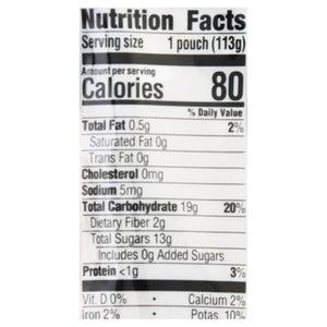 Happy Baby Baby Food Organic Apples Blueberries & Oats 2 (6+ Months) 16/4 OZ [UNFI #1796713] [ebt]