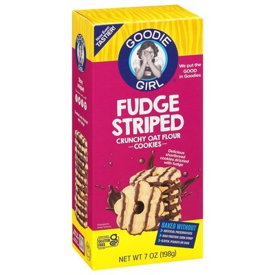 Goodie Girl Cookies Fudge Striped 6/7 OZ [UNFI #2170371] [ebt]