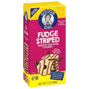 Goodie Girl Cookies Fudge Striped 6/7 OZ [UNFI #2170371] [ebt]