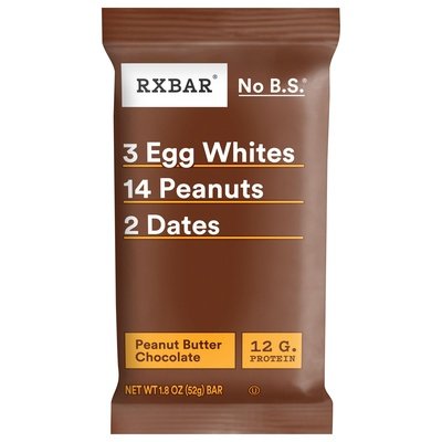 Rxbar Protein Bar Peanut Butter Chocolate 12/1.83 OZ [UNFI #2058071] [ebt]