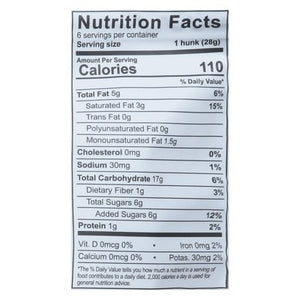Heavenly Hunks Hunks Oatmeal White Chip 6/6 OZ [UNFI #2151785] [ebt]