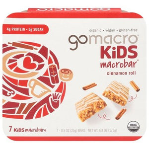 Gomacro Marcobars Cinnamon Roll 7/6.3 OZ [UNFI #2795029] [ebt]
