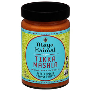 Maya Kaimal Indian Simmer Sauce Vegan Tikka Masala Mild 6/12.5 OZ [UNFI #2477677] [ebt]