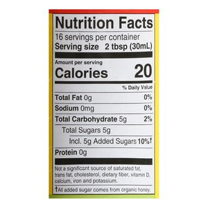Bragg Apple Cider Vinegar Organic Raw-Unfiltered Citrus Ginger 12/16 OZ [UNFI #2650513] [ebt]