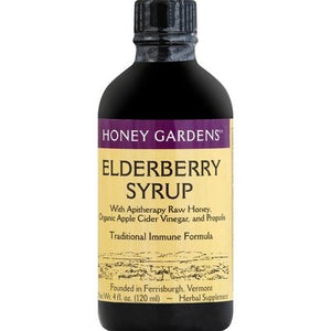 Honey Gardens Elderberry Syrup 4 OZ [UNFI #0311498] T