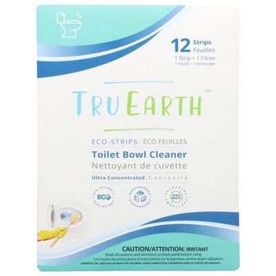 Tru Earth Toilet Bowl Cleaner Eco-Strips 12/12 CT [UNFI #2894590] T