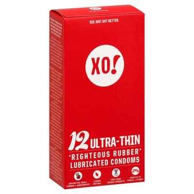 Xo! Condoms Ultra-Thin 8/12 CT [UNFI #2896413] T