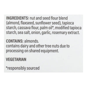 You Need This Almond Flour Crackers Sea Salt 6/3.5 OZ [UNFI #2944114] [ebt]