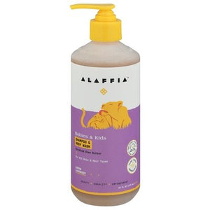 Alaffia Shampoo & Body Wash Lemon Lavender Babies & Kids 1/16 OZ [UNFI #2820090] T