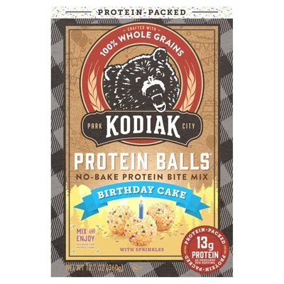 Kodiak Cakes No-Bake Protein Bite Mix Birthday Cake 6/12.7 OZ [UNFI #2920791] [ebt]