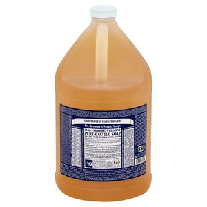 Dr Bronners Soap Pure-Castile 18-In-1 Hemp Peppermint 1 Gal [UNFI #0153023] T