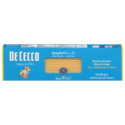 Dececco Spaghetti No.12 Bronze Drawn 20/16 OZ [UNFI #0224048] [ebt]