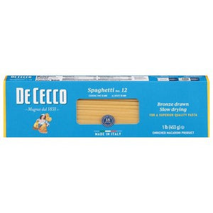 Dececco Spaghetti No.12 Bronze Drawn 20/16 OZ [UNFI #0224048] [ebt]