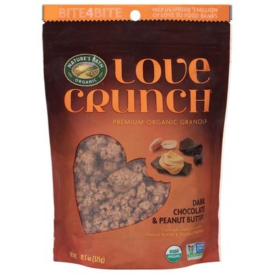 Natures Path Granola Organic Premium Dark Chocolate & Peanut Butter 6/11.5 OZ [UNFI #1817923] [ebt]