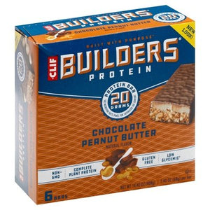 Clif Bar Protein Bar Chocolate Peanut Butter 6/6/2.4 OZ [UNFI #1352632] [ebt]