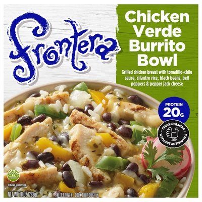 Frontera Chicken Verde Burrito Bowl 8/10 OZ [UNFI  #2849107]
