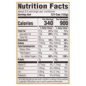 Alecs Ice Cream Peanut Butter Fudge Honeycomb 8/14 OZ [UNFI  #2935476]