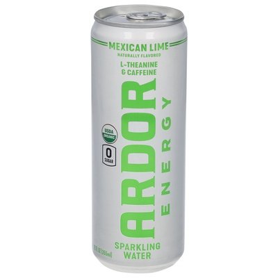 Ardor Sparkling Water Sparkling Water Mexican Lime 12/12 OZ [UNFI #2691962] [ebt] T