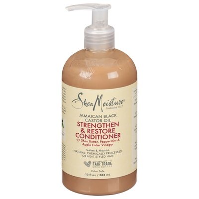 Shea Moisture Conditioner Jamaican Black Castor Oil Strengthen & Restore 13 OZ [UNFI #2847804] T