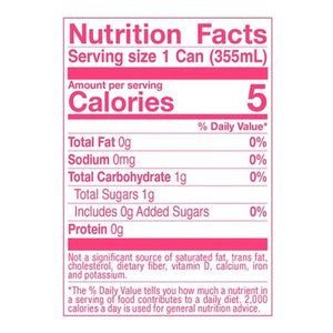 Spindrift Sparkling Water Raspberry Lime Unsweetened 3/8/12 OZ [UNFI #2390540] [ebt] T