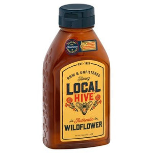 Local Hive Honey Raw & UNFI ltered Wildflower 6/16 OZ [UNFI #2257111] [ebt] T