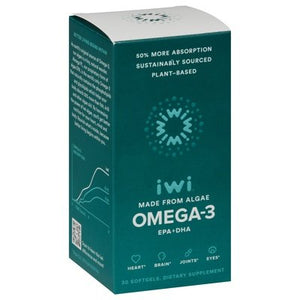 Iwi Omega-3 Softgels 30 SGEL [UNFI #2577062] T