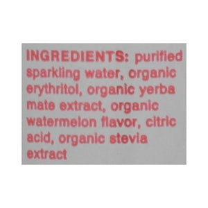 Clean Cause Yerba Mate Sparkling Watermelon 12/16 OZ [UNFI #2752491] [ebt] T