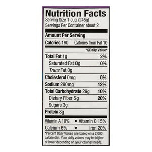 Dr Mcdougalls Soup Organic Black Bean 6/18 OZ [UNFI #661058] [ebt]