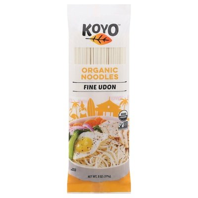 Koyo Noodles Organic Fine Udon 12/8 OZ [UNFI #171033] [ebt]