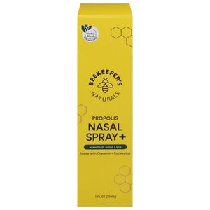Beekeepers Naturals Nasal Spray+ Propolis 1/1 OZ [UNFI #2961399] T