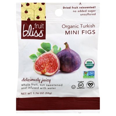 Fruit Bliss Figs Organic Turkish Mini 12/1.76OZ [UNFI #1569227] [ebt]