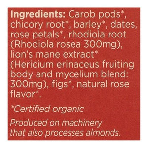Teeccino Herbal Tea Mushroom Lions Mane Rhodiola Rose 6/10 BAG [UNFI #2658573] [ebt]