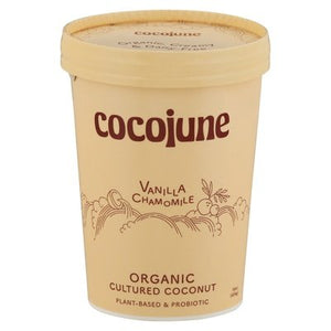 Cocojune Cultured Coconut Organic Vanilla Chamomile 8/16 OZ [UNFI #2661239] [ebt]