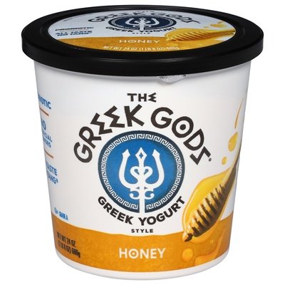 Greek Gods Yogurt Honey Greek Style 6/24 OZ [UNFI #859306] [ebt]