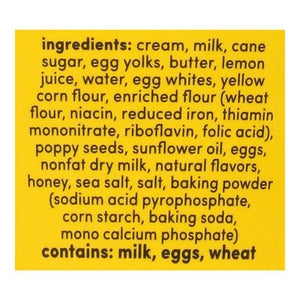 Van Leeuwen Ice Cream French Lemon Poppyseed Muffin 8/14 OZ [UNFI  #2940278]