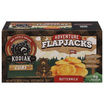 Kodiak Cake Flapjacks Buttermilk Adventure Minis Cubs 8/15.38 oz [UNFI #2961621 ] [ebt]