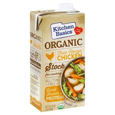 Kitchen Basics Stock Organic Free Range Chicken 12/32 OZ [UNFI #1846393] [ebt]