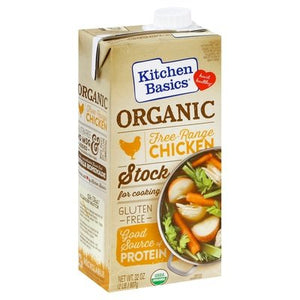 Kitchen Basics Stock Organic Free Range Chicken 12/32 OZ [UNFI #1846393] [ebt]