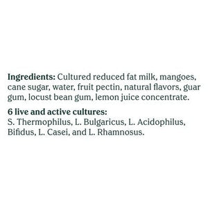Chobani Yogurt Greek Reduced Fat Mango On The Bottom 12/5.3 OZ [UNFI #1512094] [ebt]