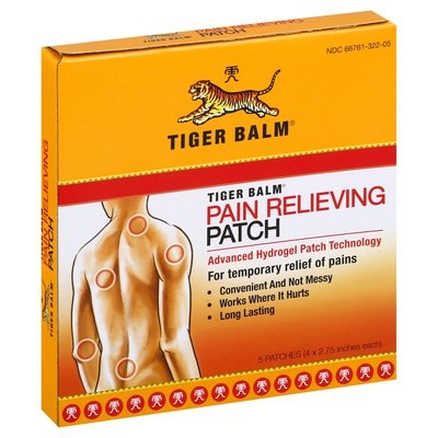 Tiger Balm Pain Relieving Patch 6/5 Ct [UNFI #0917880] T