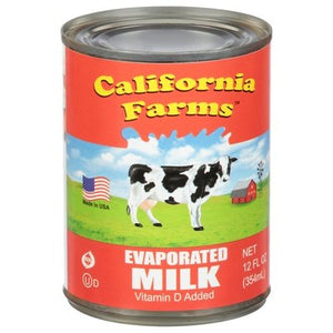California Farms Evaporated Milk 24/12 OZ [UNFI #0249672] [ebt]