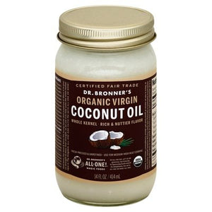 Dr Bronners Coconut Oil Organic Virgin 12/14 OZ [UNFI #0912071] [ebt]