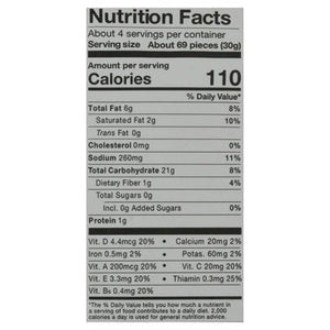 Made Good Star Puffed Crackers Organic Cheddar Flavor 6/4.26 OZ [UNFI #2781243] [ebt]