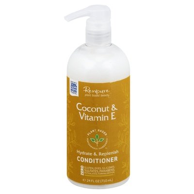 Renpure Conditioner Coconut & Vitamin E Hydrate & Replenish 24 OZ [UNFI #2682508] T