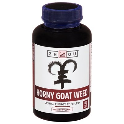 Zhou Horny Goat Weed Veggie Capsules 60 VCAP [UNFI #2363307] T