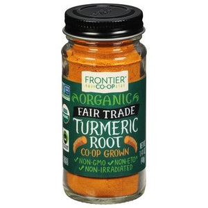Frontier Nat Prod Co-Op Turmeric Root Organic 1.41 OZ [UNFI #0955922] [ebt]