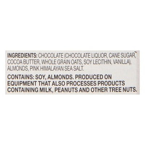 Endangered Species Chocolate Dark Chocolate Sea Salt & Almonds Oat Milk 55% Cocoa 12/3 OZ [UNFI #2506517] [ebt] T