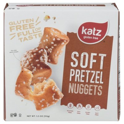 Katz Gluten Free Soft Pretzel Nuggets 6/5.5 OZ [UNFI  #2835726]