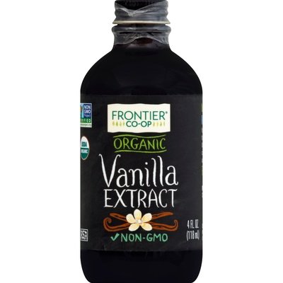 Frontier Nat Prod Co-Op Vanilla Extract Organic 4 OZ [UNFI #1528256] [ebt]